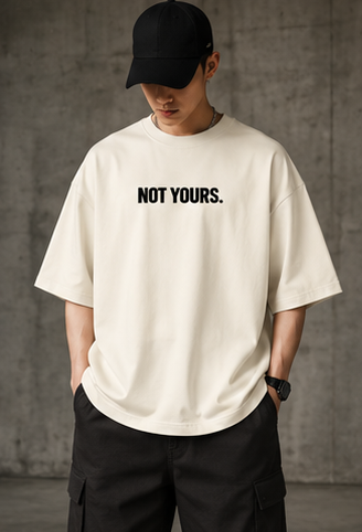 Terry Oversized Tee my cat have Aura